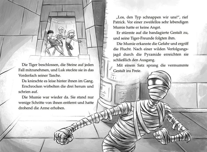 Produktbild Tiger-Team - Der Fluch des Pharao (Deutsch, Thomas Brezina, Pablo Tambuscio, 2024)