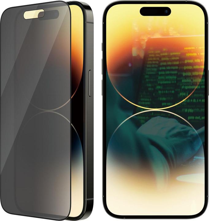 Immagine prodotto PanzerGlass Pellicola protettiva Ultra Wide Fit Privacy iPhone 14 Pro (1 Pezzo/i, Apple iPhone 14 Pro)