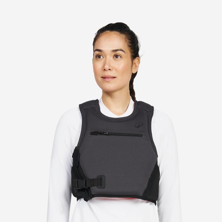 Image du produit Tribord Gilet d'impact et d'aide à la flottabilité 50N court - 500 noir (L)