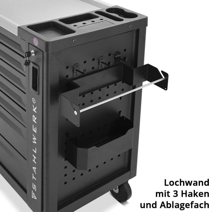 Produktbild Stahlwerk Werkstattwagen EAGLE Werkzeugwagen Montagewagen Werkzeug Organizer (1 x)