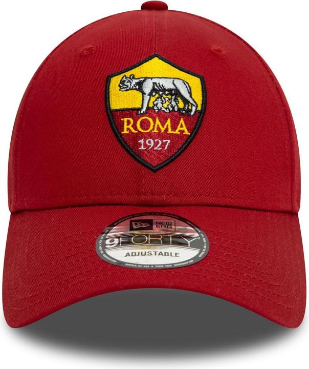 Produktbild New Era 9Forty Strapback Cap - AS Roma rot