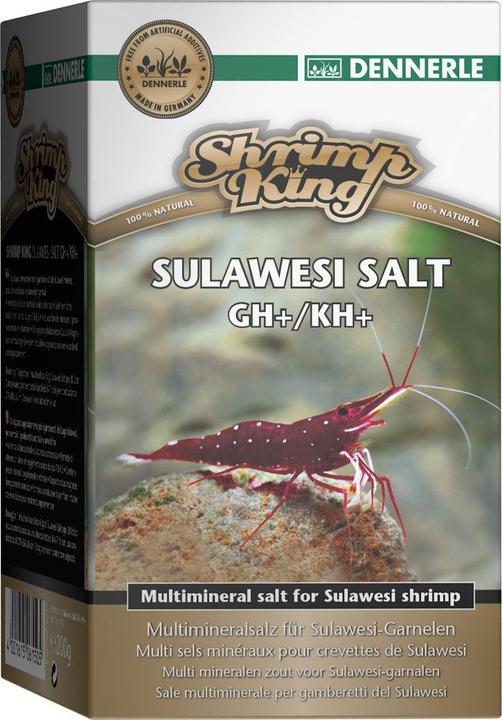 Immagine prodotto Dennerle Alimenti complementari Gamberi King Sulawesi Sale, 200 g (Mazzancolle, 832 ml)