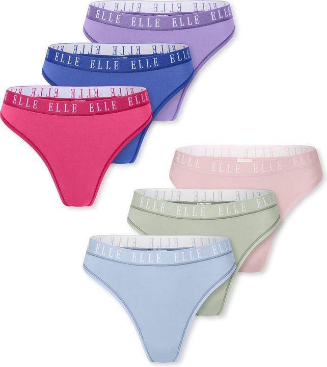 Actual product image Elle Tanga Thong - LOGO (S, pack of 6)