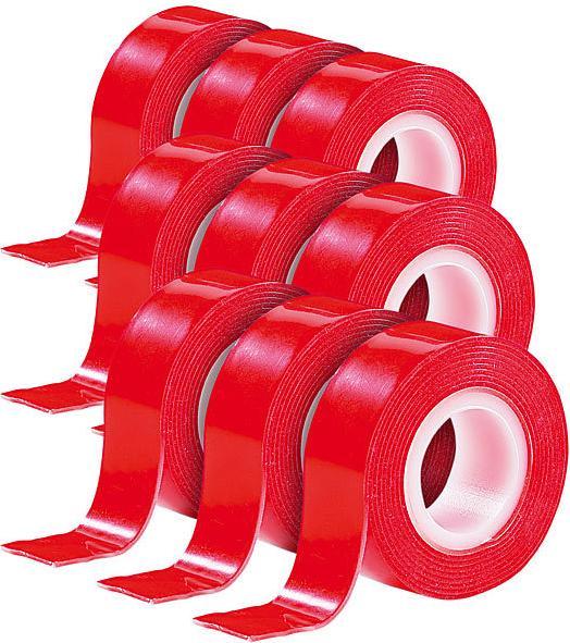Image du produit AGT Ruban adhésif double face "Power ZIP", lot de 3 (19 mm)