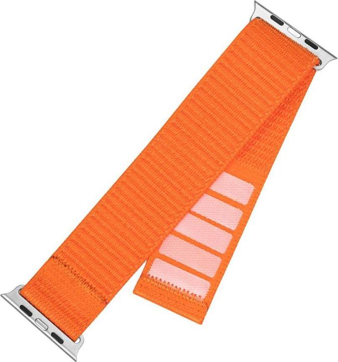 Image du produit Fixed Bracelet Apple Watch Ultra 49 mm en nylon, orange
