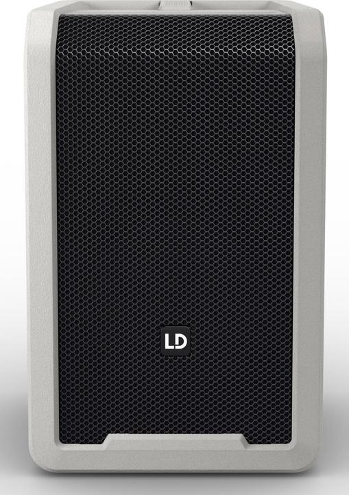 Produktbild LD Systems ANNY® 8 G - Tragbarer Bluetooth® PA-Lautsprecher mit Akku und Mixer, Urban Grey (Aktiv, 1x 80 W)