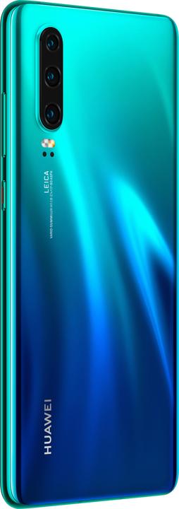 Actual product image Huawei P30 (128 GB, Aurora Blue, 6.10", Dual SIM, 40 Mpx, 4G)