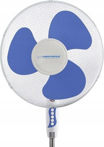 Actual product image Esperanza EHF001WB 16 " Pedestal Fan White/Blue