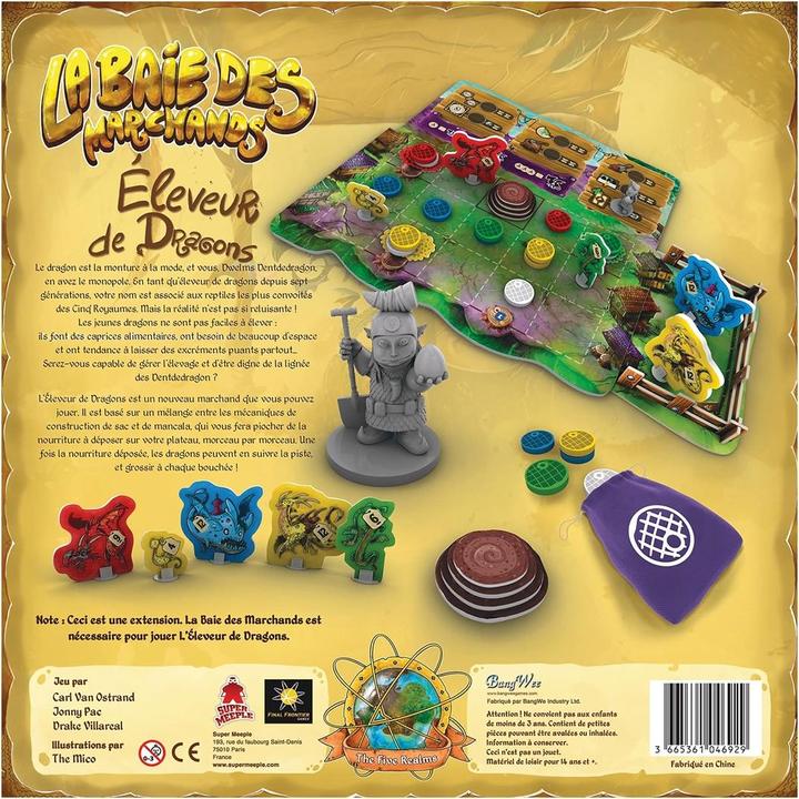 Actual product image Super Meeple Eleveur de dragons Ext Baie d March f (French)