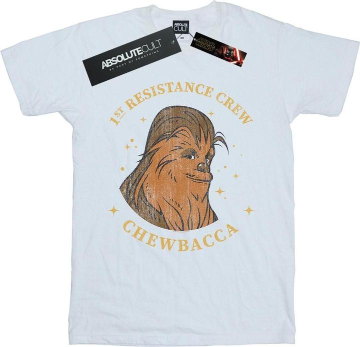 Star Wars The Rise Of Skywalker Chewbacca First Resistance Crew TShirt Jungen