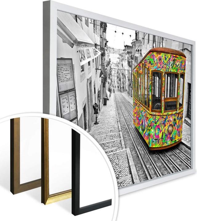 Produktbild Trenddeko Ben Heine - Tram in Lissabon (60 x 50 cm)