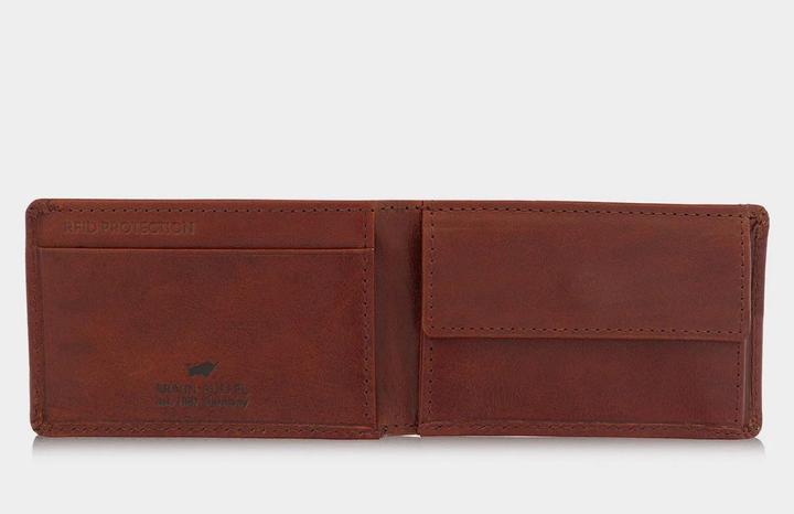 Actual product image Braun Büffel Arezzo wallet RFID leather 10 cm