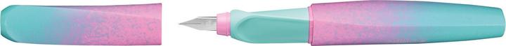 Immagine prodotto Pelikan Füllhalter (Patronenfüllsystem) Twist® Color Edition Füller für Rechts- und Linkshänder, min (Verde menta, Rosa, 1 x)