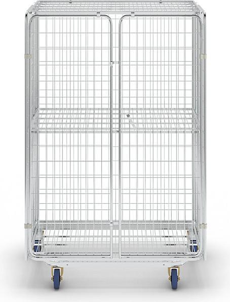 Image du produit kaiserkraft Bac roulant antivol, emboîtable (500 kg)