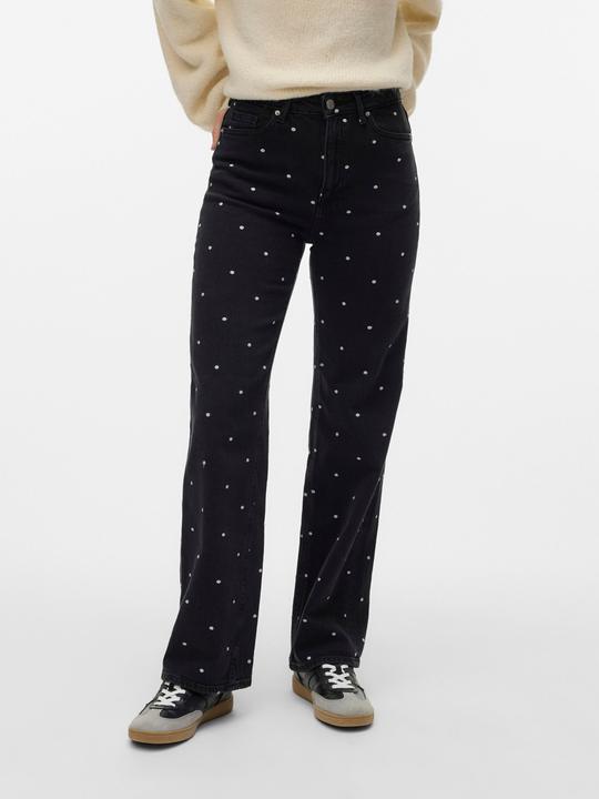 Produktbild Vero Moda VMTESSA Hohe Taille Weiter Beinschnitt Jeans Weit geschnitten (W27/L32)