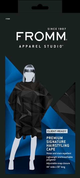 Actual product image Fromm Dye Cape Triangle Black/Grey 147 x 111 cm