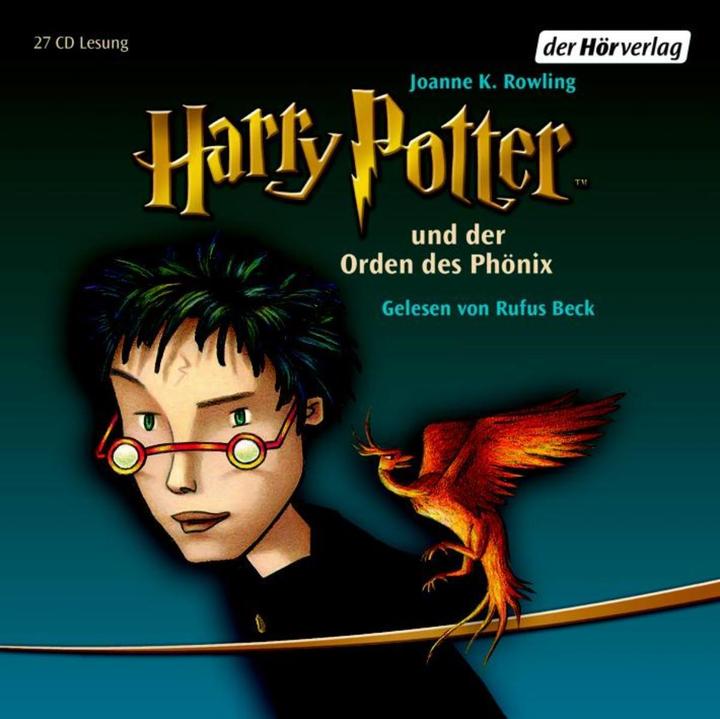 Actual product image Harry Potter and the Order of the Phoenix (J.K. Rowling, German)