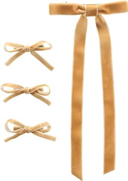 Produktbild Trisa Fashion Masche auf Clip & Masche auf Frenchclip Beige 4 Stk.
