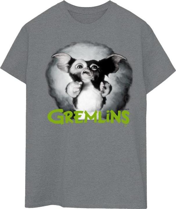 Actual product image Universal Textiles Womens/Ladies Scared Green Cotton Boyfriend T-Shirt (L)