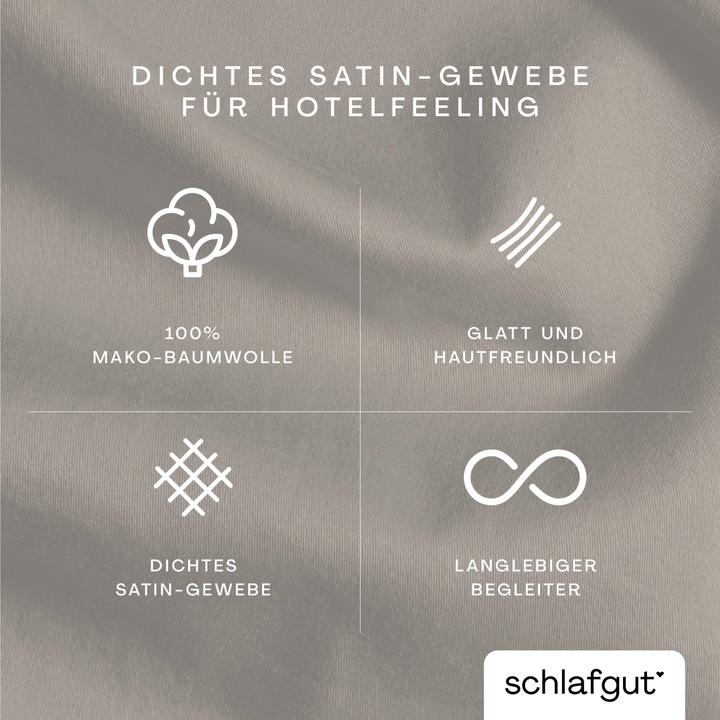 Image du produit schlafgut Woven Satin (Housse de couette, 60 x 80 cm)