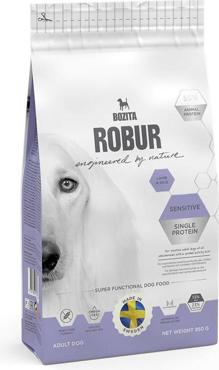 Actual product image Bozita Dog Robur Sensitive Single Protein Lamb (Adult, 1 pcs., 12500 g)