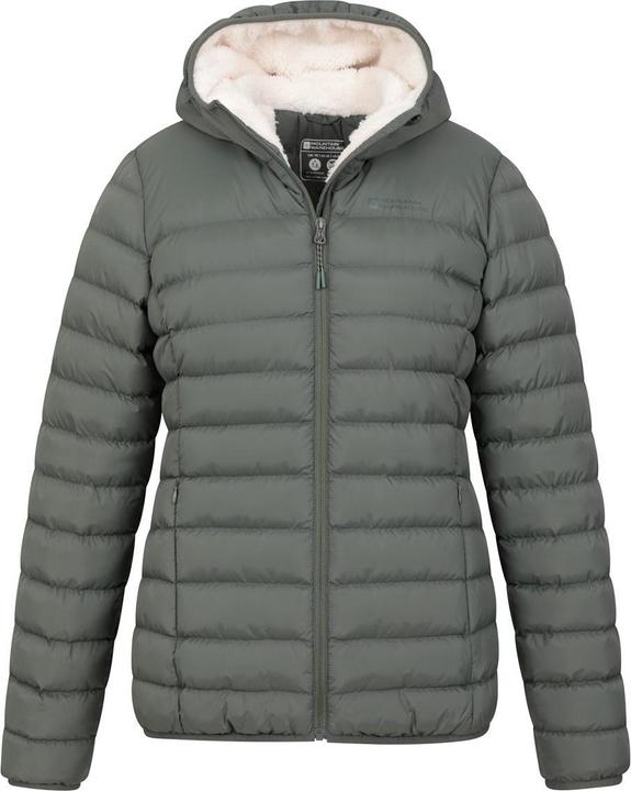 Image du produit Mountain Warehouse Veste matelassée en fausse fourrure pour femmes/adolescentes (34 D)