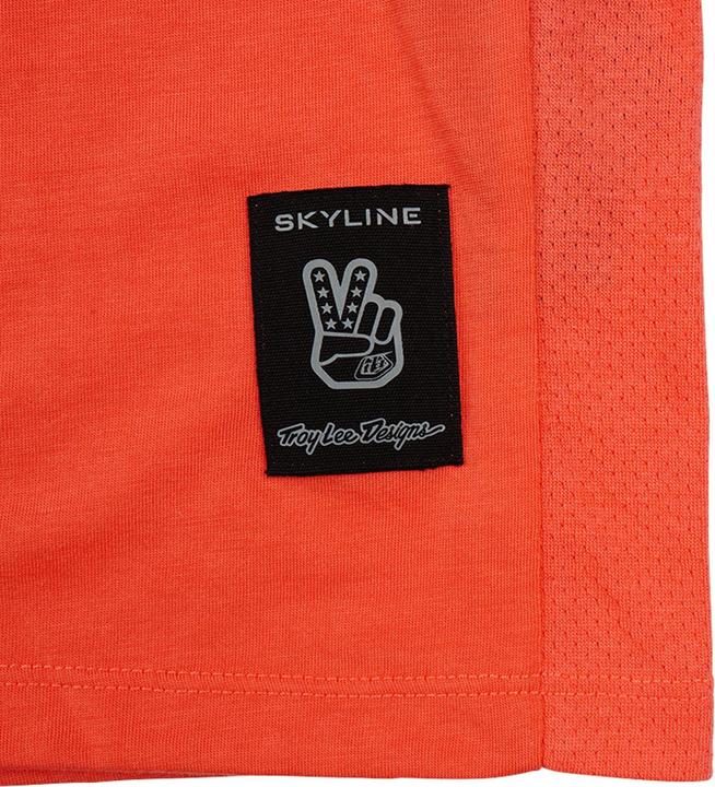 Produktbild Troy Lee Designs Skyline Ride SS Tee, P&W, melon, youth L (L)