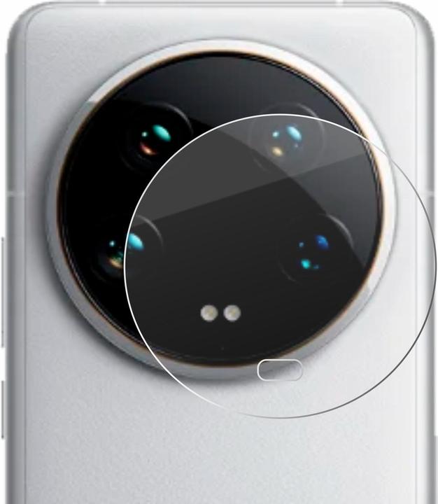 Actual product image upscreen Scratch Shield Glass (1 Piece, Xiaomi 14 Ultra)
