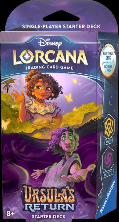 Image du produit Disney Lorcana - Le retour d'Ursula - Starter Deck - Amethyst/Amber (Français, Pont)