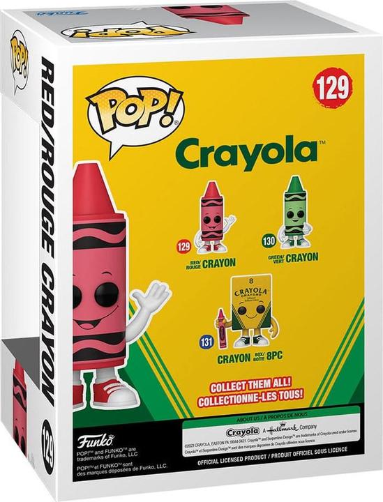 Immagine prodotto Funko Crayola POP! figura in vinile Pastello Rosso 9 cm