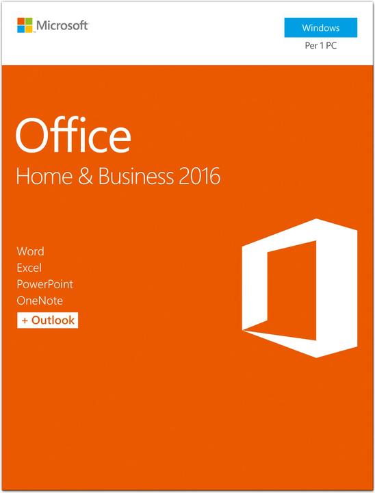 Produktbild Microsoft Office Home & Business 2016 (1 User, unbegrenzt)