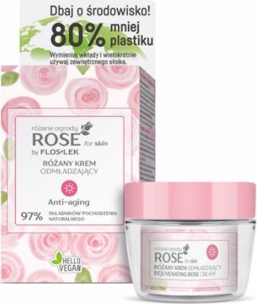 Produktbild Floslek Rose For Skin rose rejuvenating day cream 50ml (50 ml)