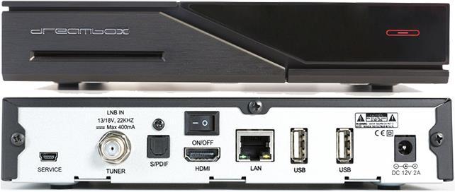 Produktbild Dreambox Dm 520 HD (512 GB, DVB-S2, CI+-Schacht)