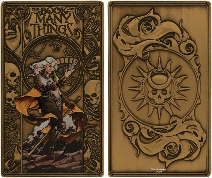 Produktbild Fanattik Dungeons & Dragons Lingot Book of Many Things Limited Edition