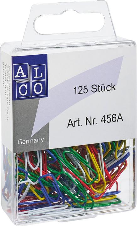 Actual product image Alco Paper clip Design of shape: pointed shape Length: 26 mm (125 x)