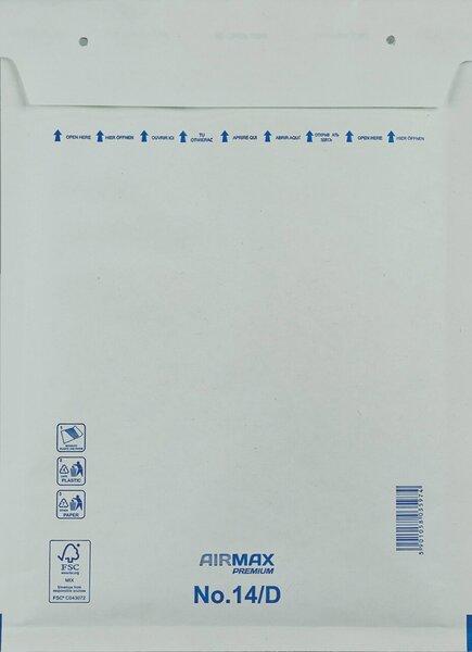 Büroring Luftpolsterversandtaschen 14/D, 200 x 275 mm, weiss, 100 Stück (100 x)