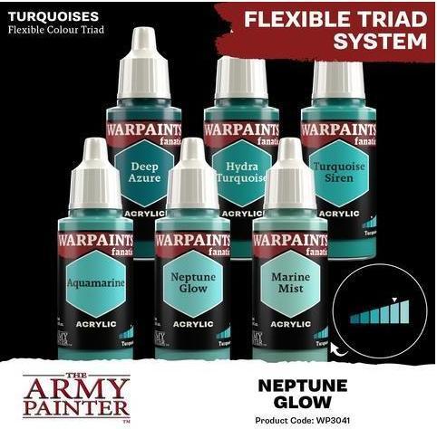 Image du produit The Army Painter Couleur Warpaints Fanatic : Neptune Glow 18 ml