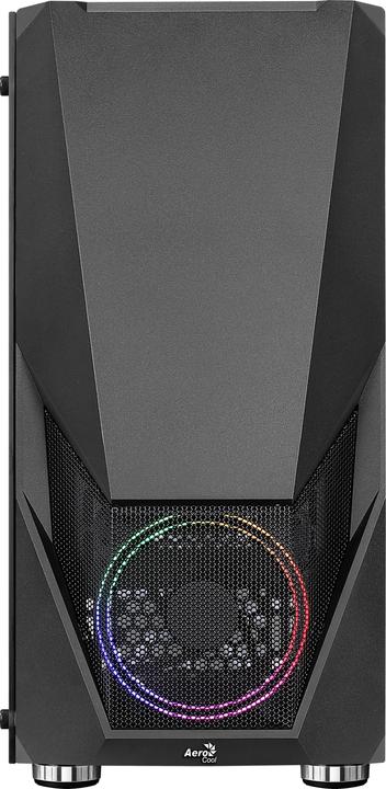Actual product image AeroCool Zauron Saturn FRGB-G-BK-v1 (ATX)