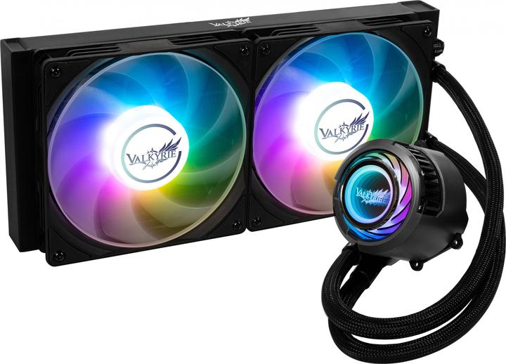 Actual product image Valkyrie Chłodzenie wodne Jarn 280 ARGB Czarne