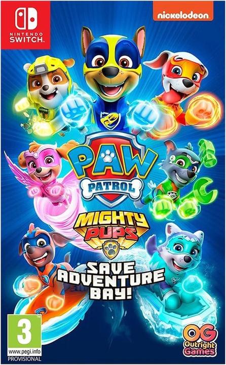 Immagine prodotto Game PAW Patrol Mighty Pups Save Adventure Bay (Switch, Switch Lite, Switch OLED)