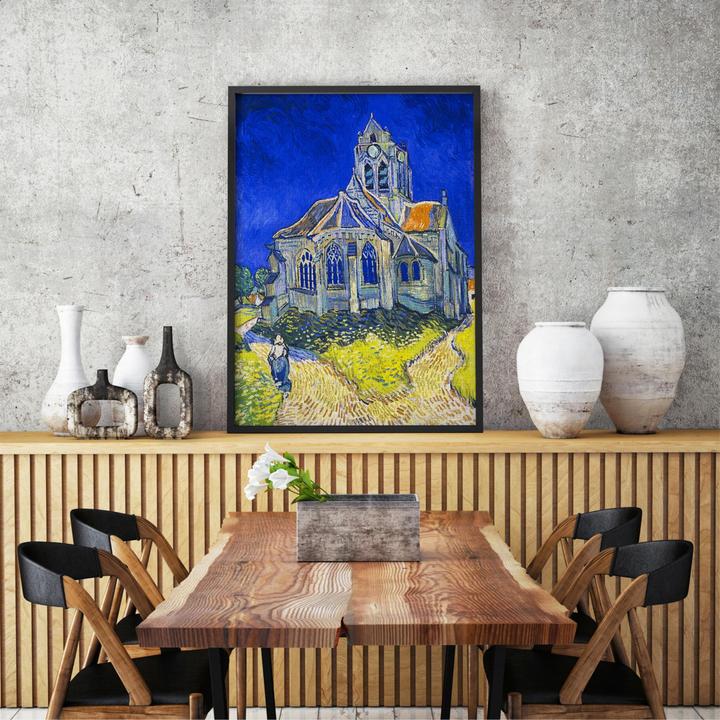 Actual product image Enjoy Puzzle ENJOY-1152 - Vincent Van Gogh: The Church in Auvers-sur-Oise, Puzzle, 1000 Pieces (1000 pieces)