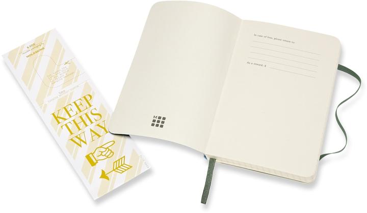 Actual product image Moleskine P/A6 - notebook (A6, Checked, Soft cover)
