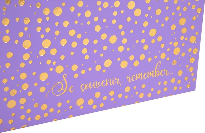 Immagine prodotto Exacompta Album fotografico Plum, 250 x 250 mm, viola/oro (25 x 25 cm)