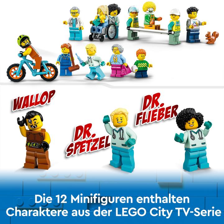 Produktbild LEGO Krankenhaus (60330, LEGO City)