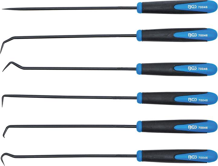 Actual product image BGS Hook Set extra long 245 mm 6 pcs. (Door set)