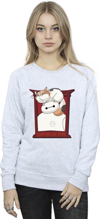 Immagine prodotto Disney Big Hero 6 Baymax Frame Support Felpa Donna (M)