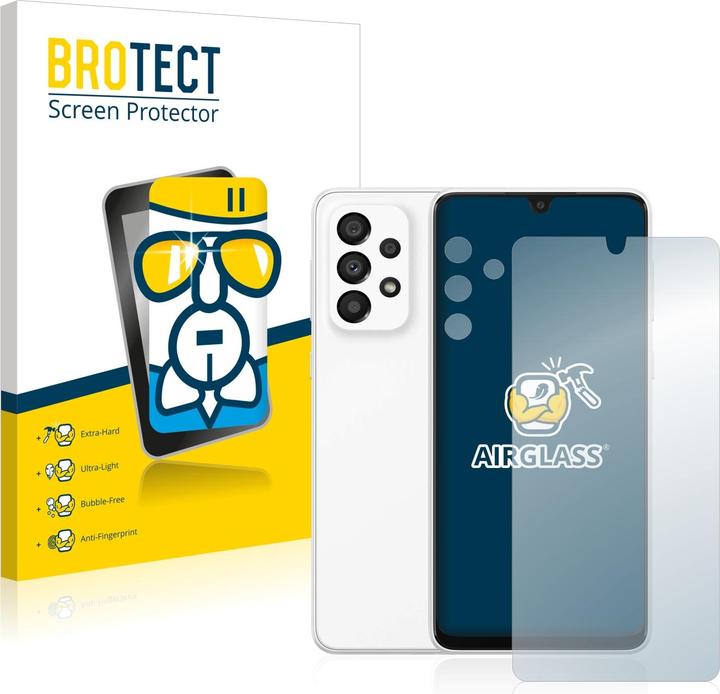 Produktbild BROTECT AirGlass Panzerglasfolie (1 Stück, Samsung Galaxy A33 5G)