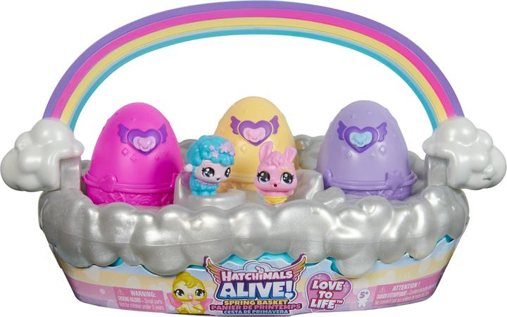 Hatchimals Alive Spring Basket