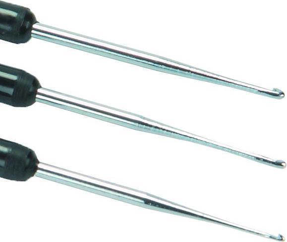 Image du produit Efalock Set de 3 aiguilles à mèches, 0.75, 1, 1.25 mm