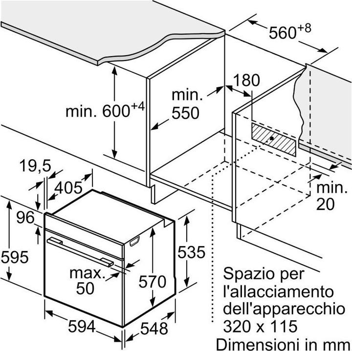 Image du produit Bosch Hausgeräte HBA514BS3
